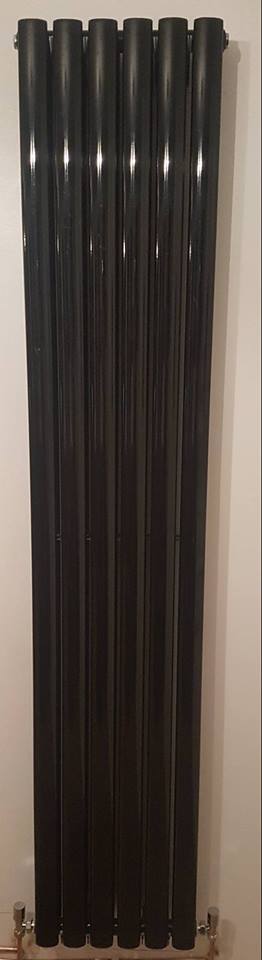 Designer vertical radiator